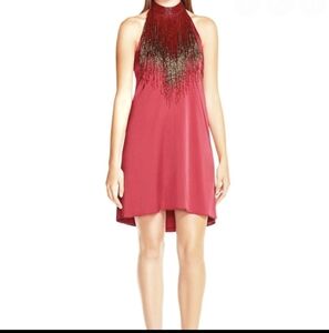 Haute Hippie Flapper fringe dress 8-new Without Tags